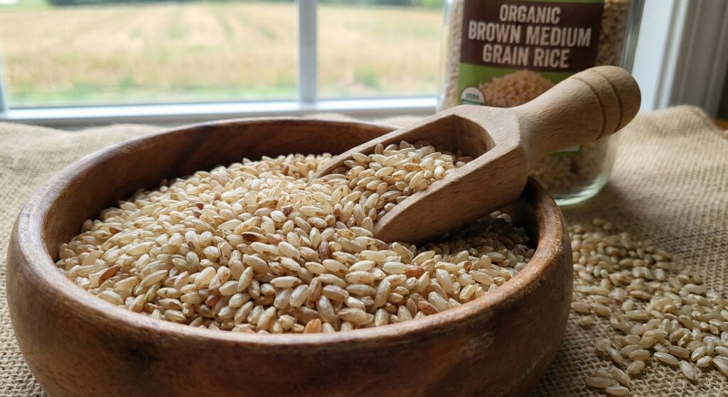 Brown Medium Grain